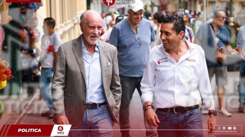 JMDIEZ respalda a Hugo Chahín en recorrido por Orizaba