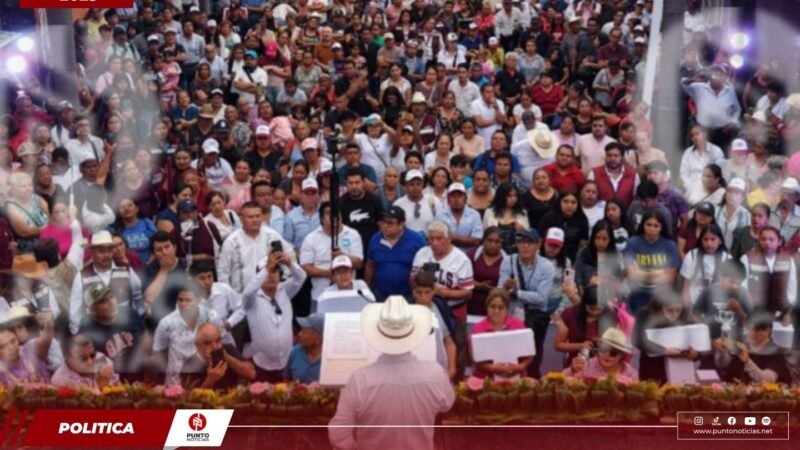 José Luis Cortés Gutiérrez cierra campaña en Ixtaczoquitlán ante una multitud convencida del cambio