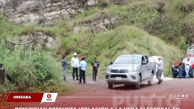Denuncian presunta violación a la veda electoral en Mixtla de Altamirano por parte de operadores del PT