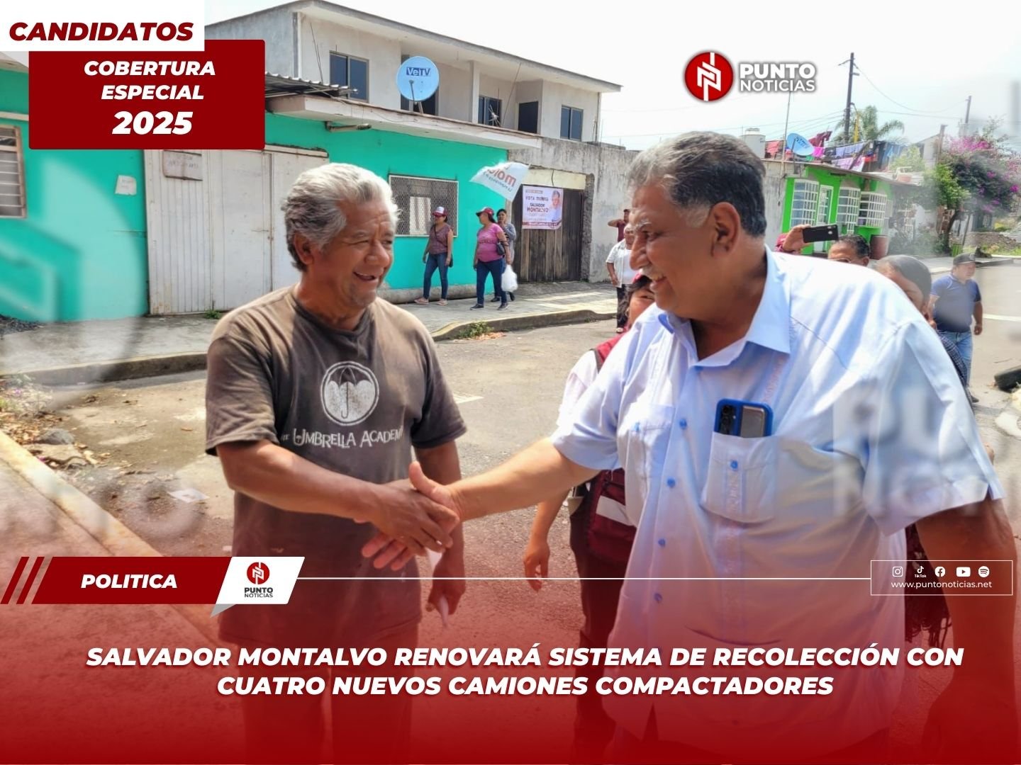 Salvador Montalvo renovará sistema de recolección con cuatro nuevos camiones compactadores