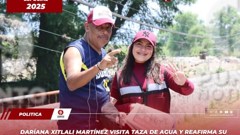 Daríana Xitlali Martínez visita Taza de Agua y reafirma su compromiso con Nogales