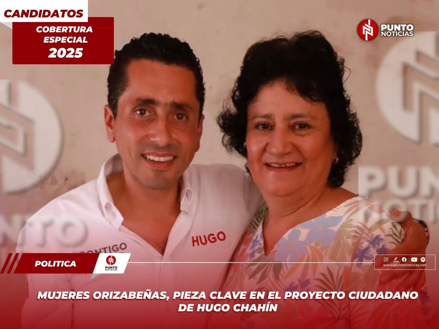 Mujeres orizabeñas, pieza clave en el proyecto ciudadano de Hugo Chahín
