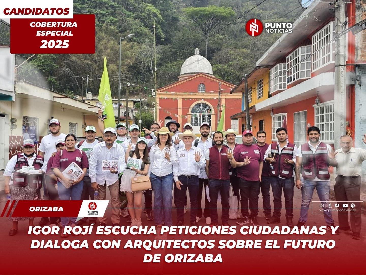 Igor Rojí escucha peticiones ciudadanas y dialoga con arquitectos sobre el futuro de Orizaba