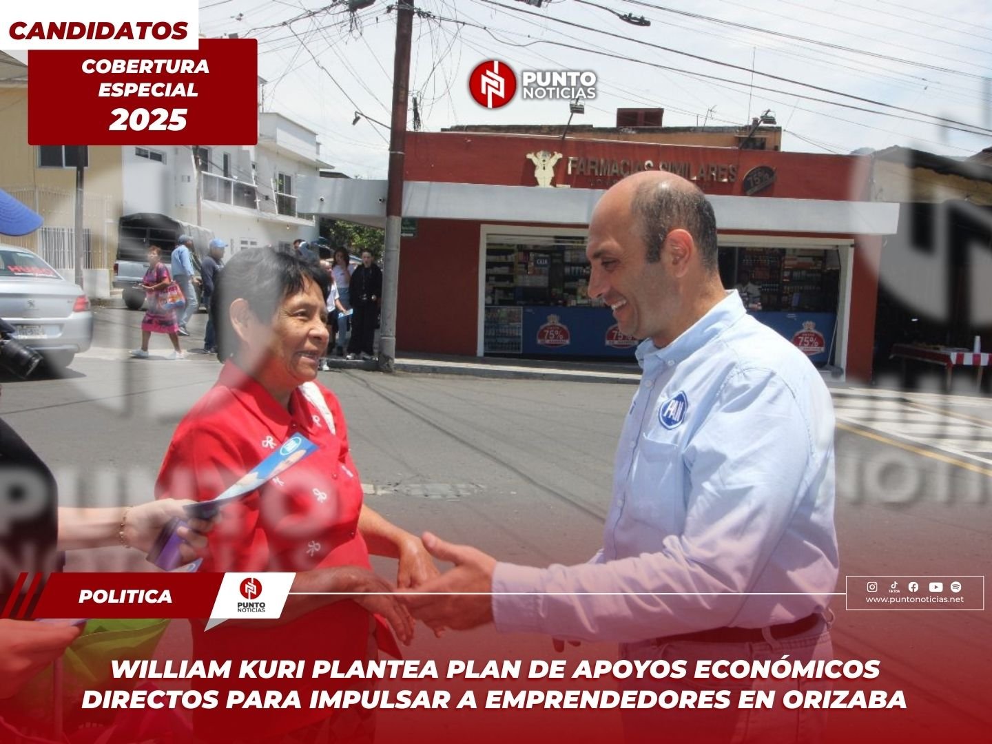 William Kuri plantea plan de apoyos económicos directos para impulsar a emprendedores en Orizaba