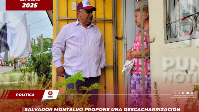 Salvador Montalvo propone una descacharrización mensual en Ixhuatlancillo