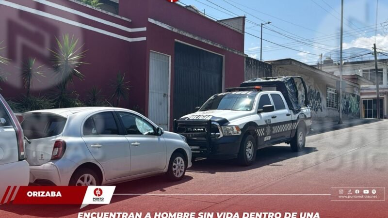 Encuentran a hombre sin vida dentro de una vivienda en Orizaba