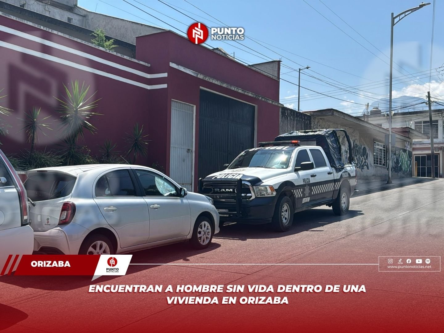 Encuentran a hombre sin vida dentro de una vivienda en Orizaba