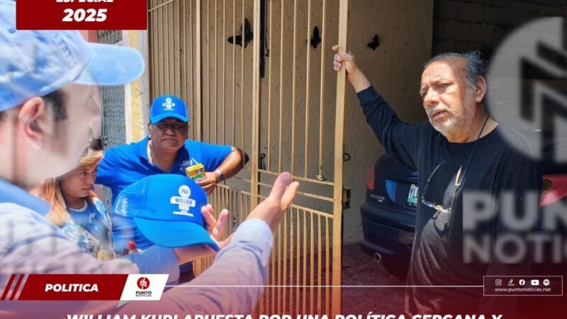 William Kuri apuesta por una política cercana y juventud emprendedora en Orizaba