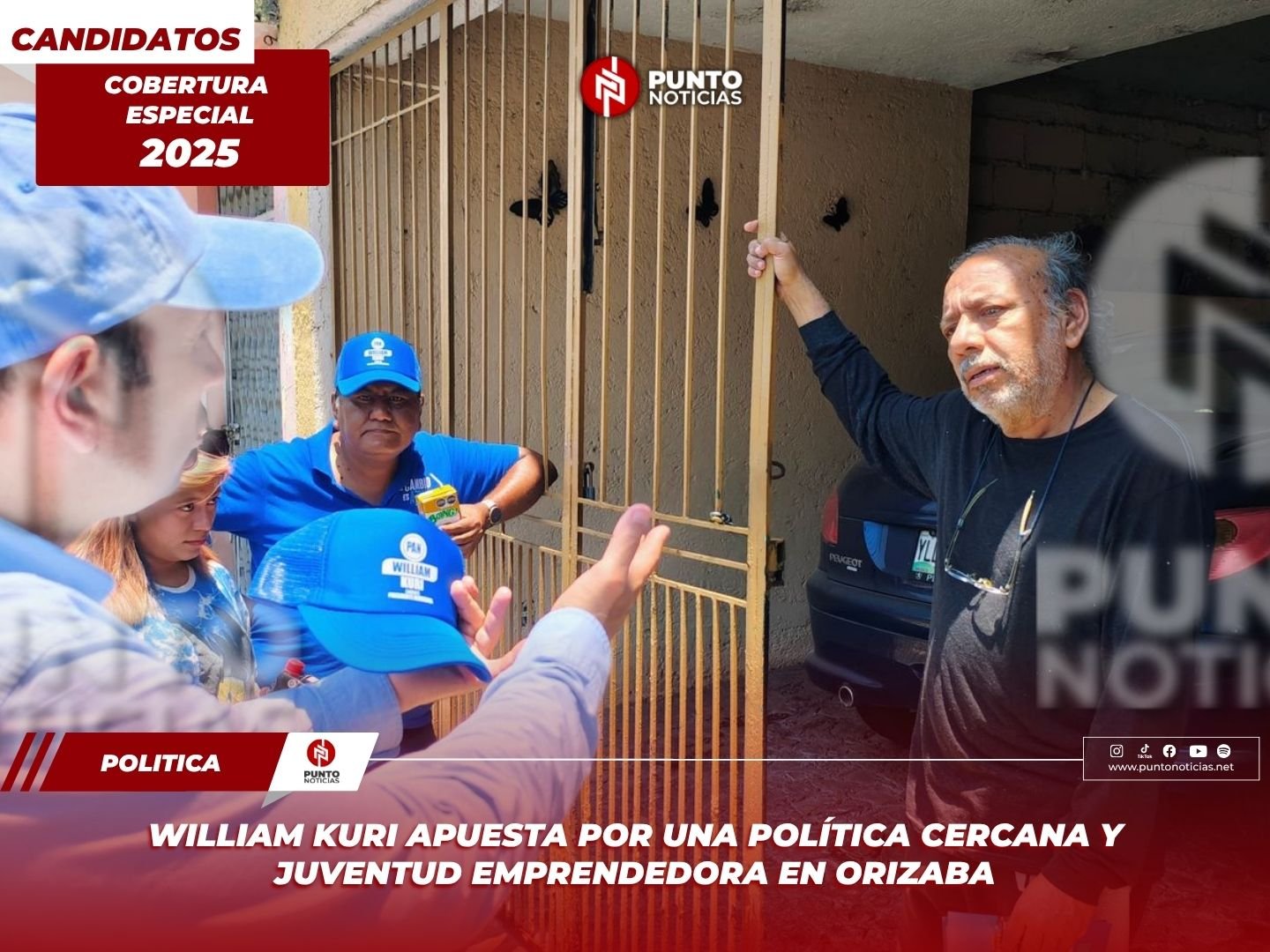 William Kuri apuesta por una política cercana y juventud emprendedora en Orizaba