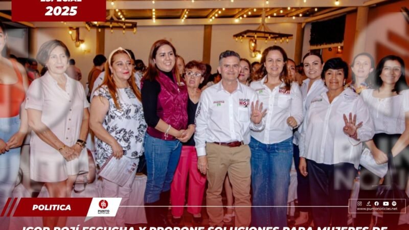Igor Rojí escucha y propone soluciones para mujeres de Orizaba