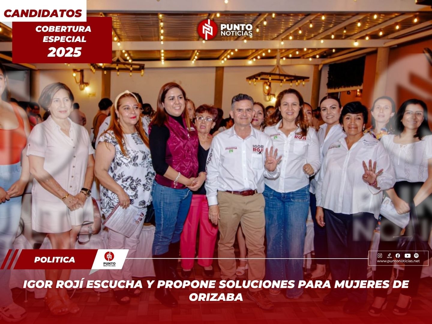 Igor Rojí escucha y propone soluciones para mujeres de Orizaba
