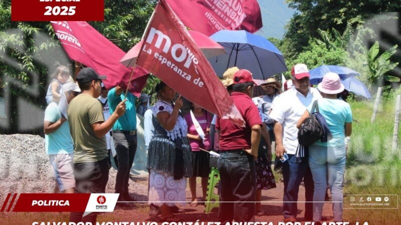 Salvador Montalvo González apuesta por el arte, la cultura y el deporte como estrategias para prevenir adicciones y suicidios en Ixhuatlancillo
