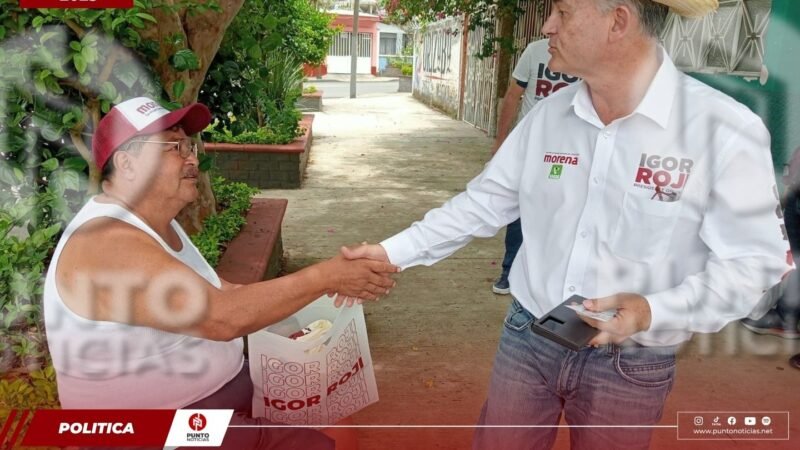 Impulso económico y sustentabilidad, ejes del cierre de campaña de Igor Rojí en Orizaba
