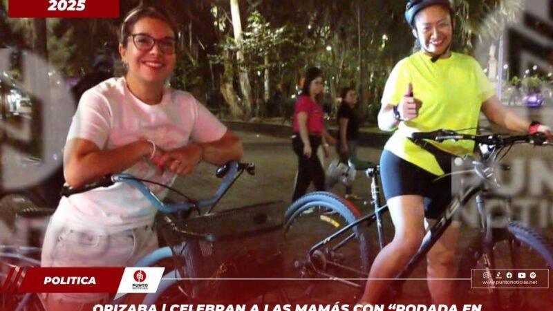 Orizaba | Celebran a las mamás con “Rodada en Zapatillas”; este 9 de mayo