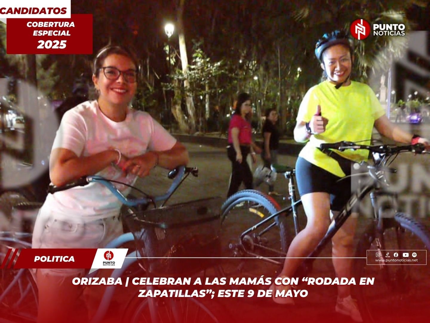 Orizaba | Celebran a las mamás con “Rodada en Zapatillas”; este 9 de mayo