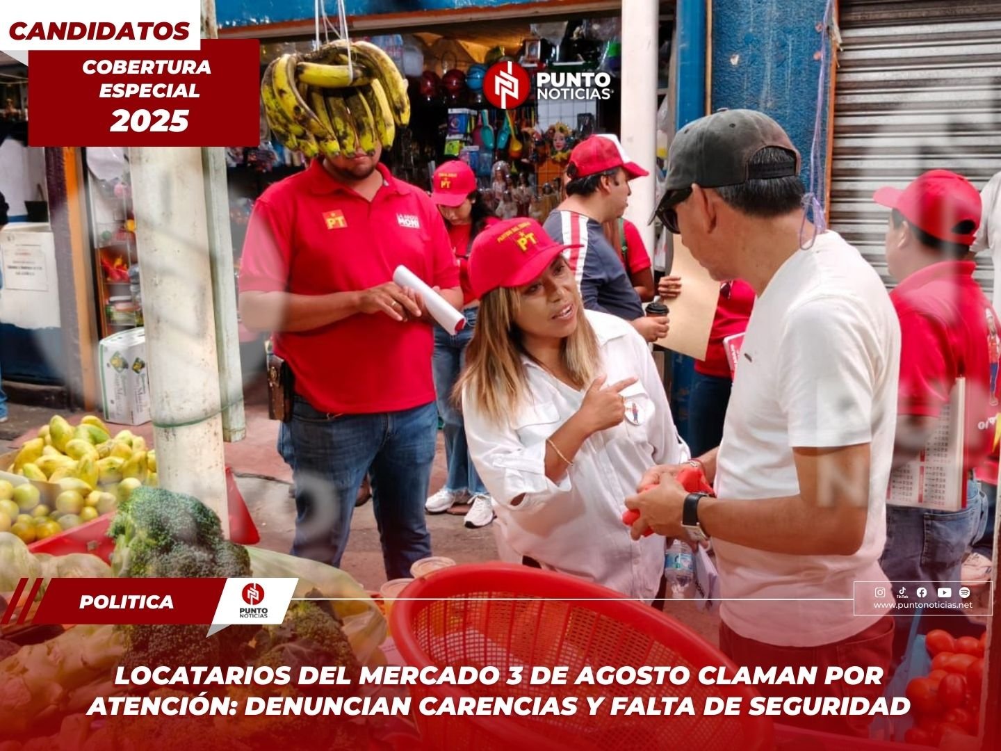 Locatarios del Mercado 3 de Agosto Claman por Atención: Denuncian Carencias y Falta de Seguridad