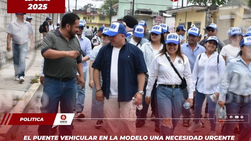 El puente vehicular en la Modelo una necesidad urgente ignorada por años ; José Antonio May