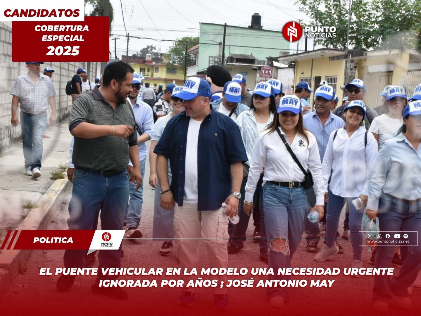 El puente vehicular en la Modelo una necesidad urgente ignorada por años ; José Antonio May