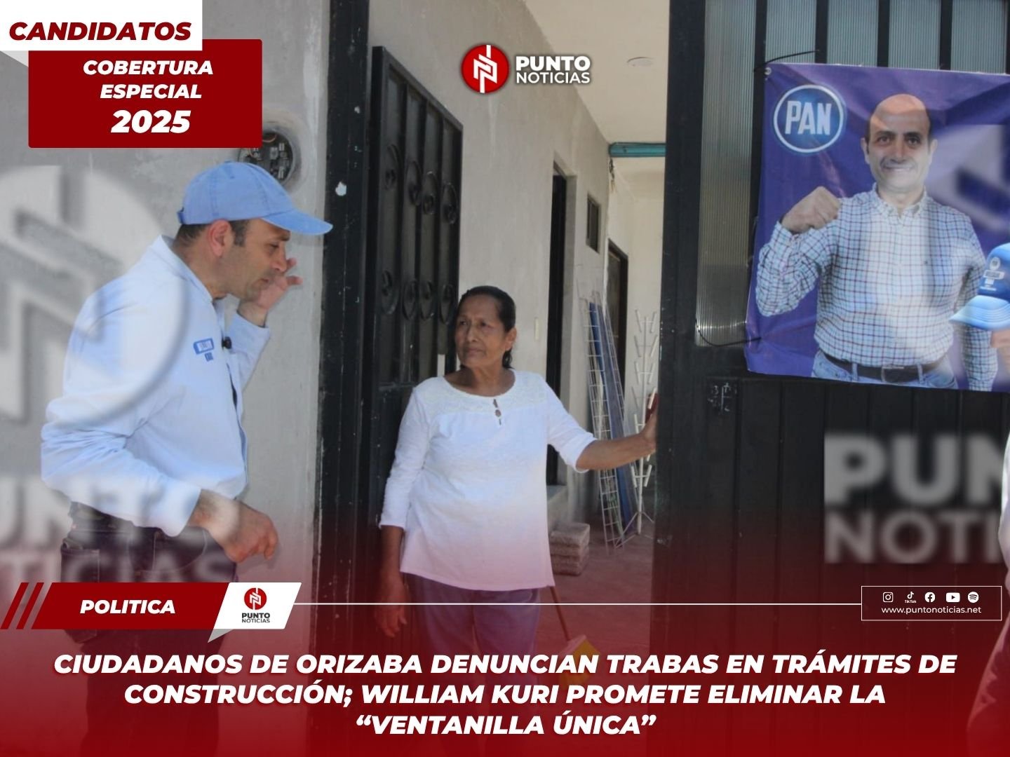 Ciudadanos de Orizaba denuncian trabas en trámites de construcción; William Kuri promete eliminar la “ventanilla única”
