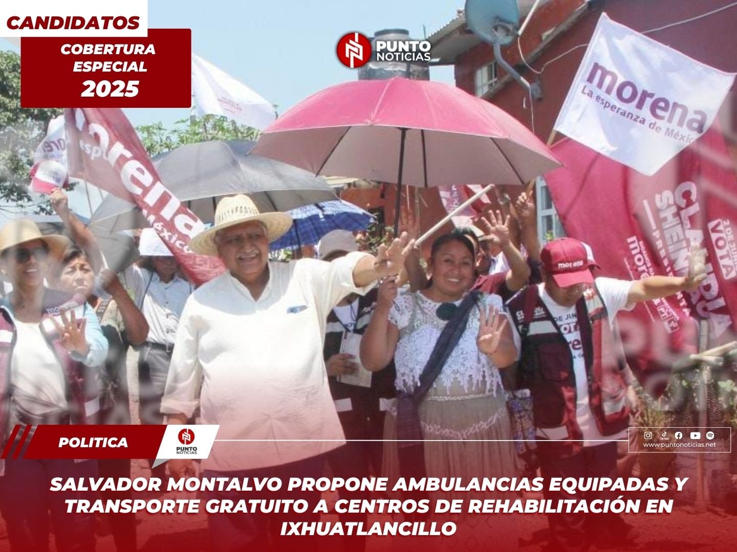 Salvador Montalvo propone ambulancias equipadas y transporte gratuito a centros de rehabilitación en Ixhuatlancillo
