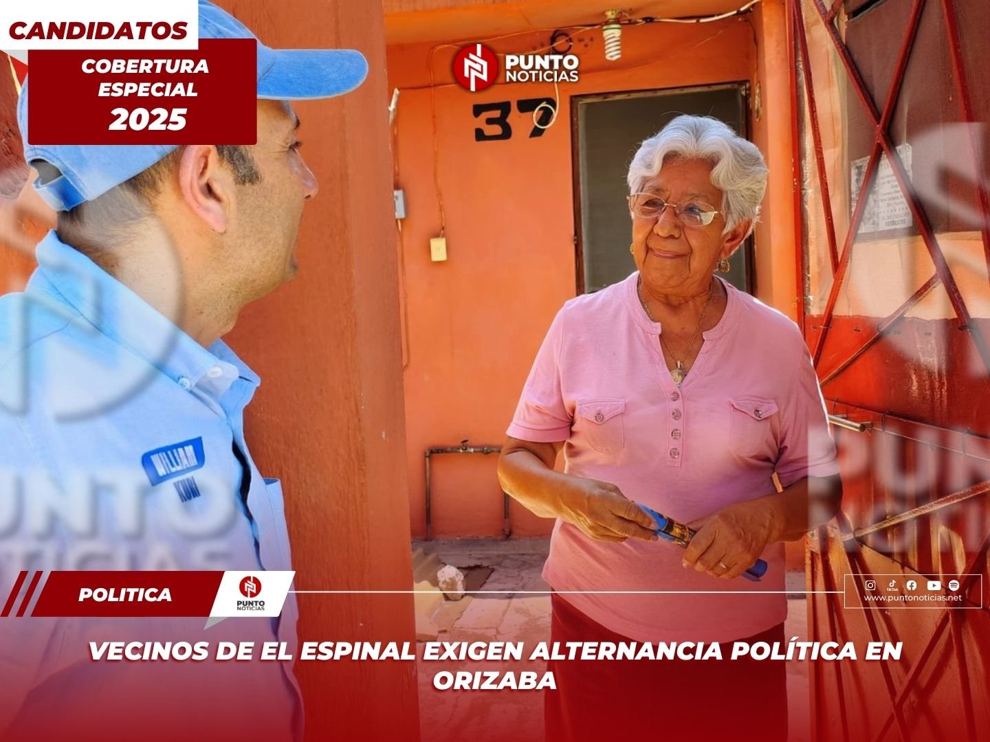 Vecinos de El Espinal exigen alternancia política en Orizaba