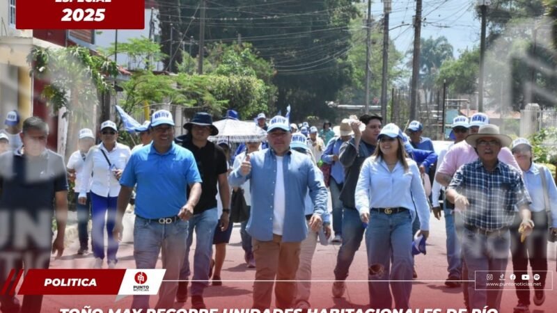 Toño May Recorre Unidades Habitacionales de Río Blanco y Lamenta el Atraso de Décadas en Servicios Básicos