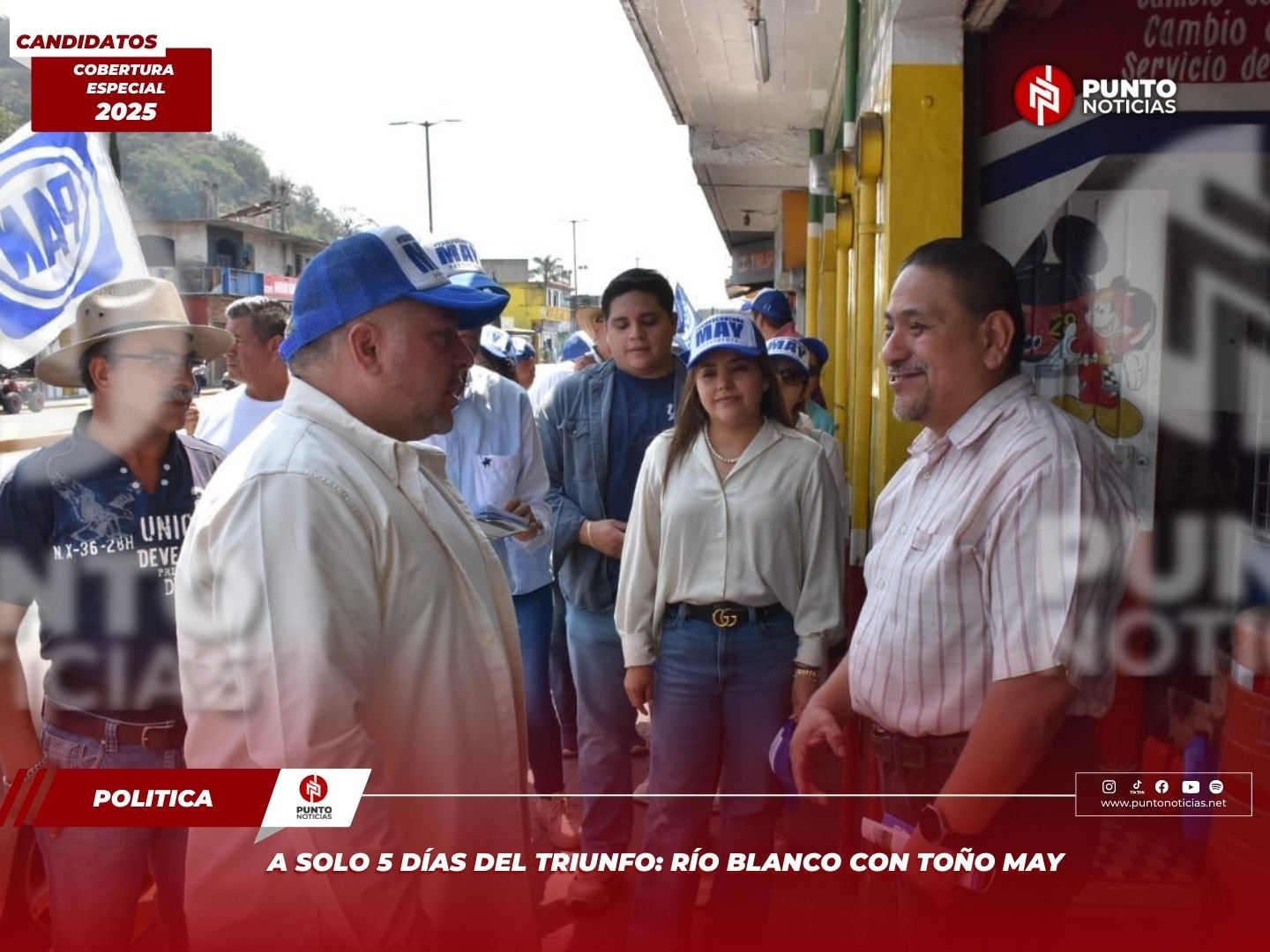 A Solo 5 Días del Triunfo: Río Blanco con Toño May