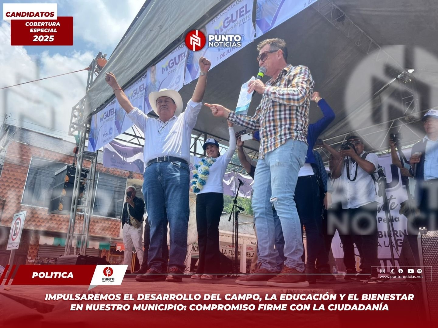 Impulsaremos el desarrollo del campo, la educación y el bienestar en nuestro municipio: compromiso firme con la ciudadanía