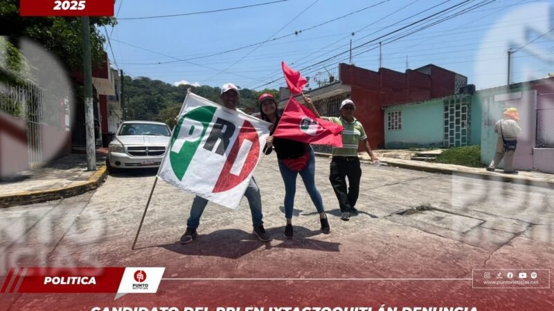 Candidato del PRI en Ixtaczoquitlán denuncia amenazas previo al inicio de la campaña