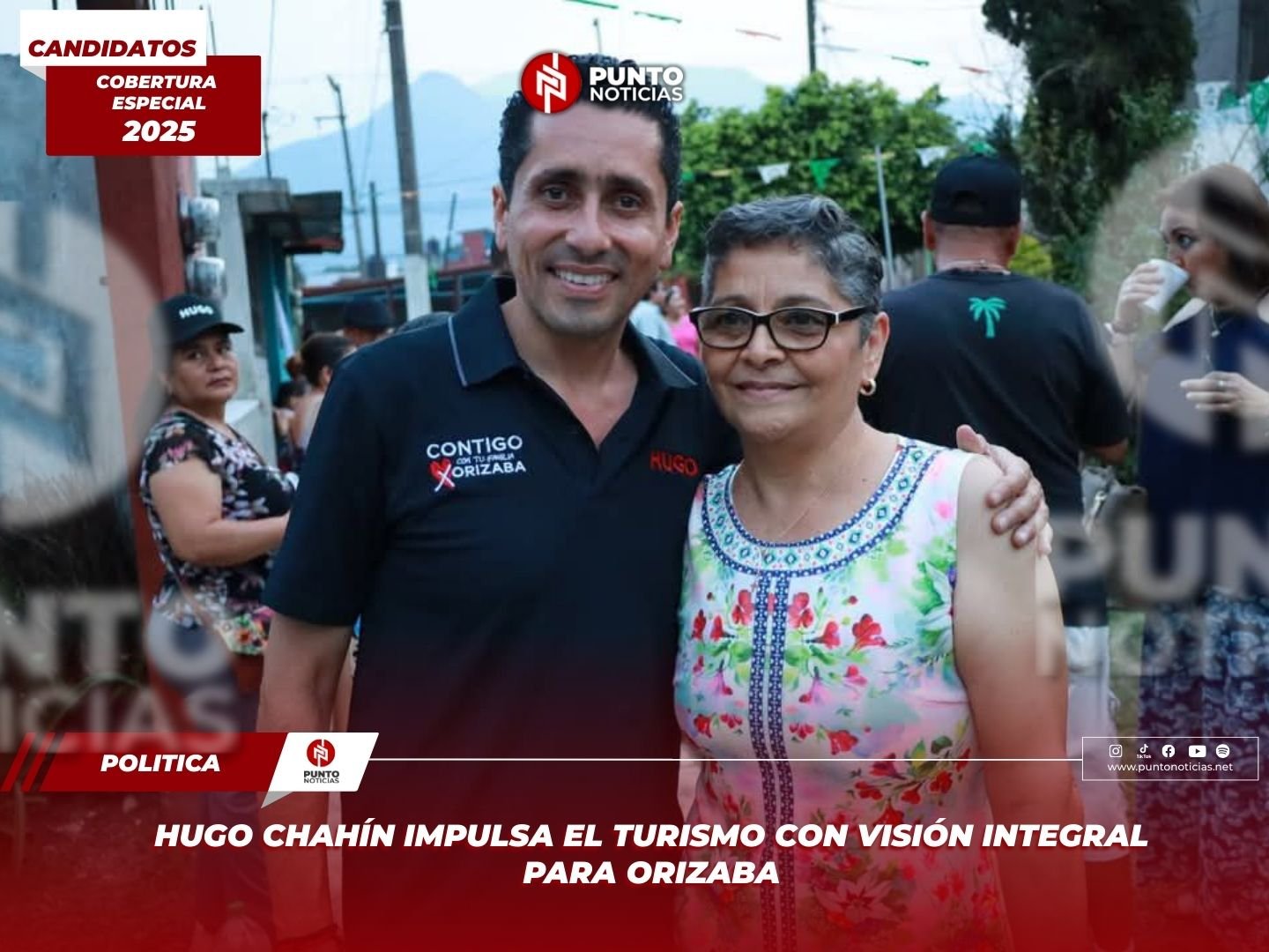 Hugo Chahín impulsa el turismo con visión integral para Orizaba