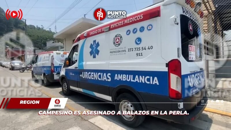 CAMPESINO ES ASESINADO A BALAZOS EN LA PERLA.