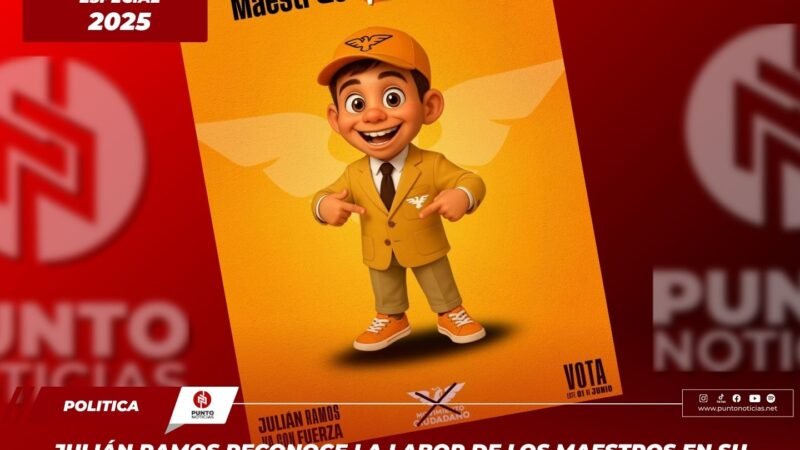 Julián Ramos reconoce la labor de los maestros en su día