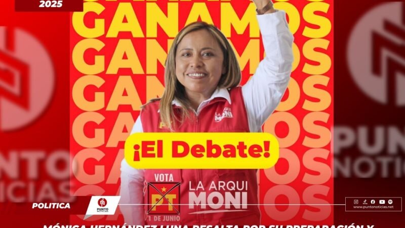 Mónica Hernández Luna resalta por su preparación y propuestas claras en debate de aspirantes a la alcaldía de Fortín
