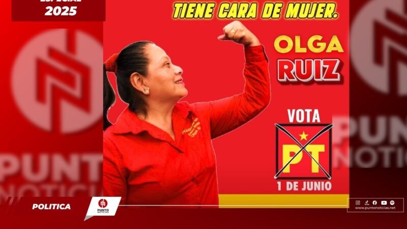 Única candidata mujer en Río Blanco llamó a votar por una agenda incluyente