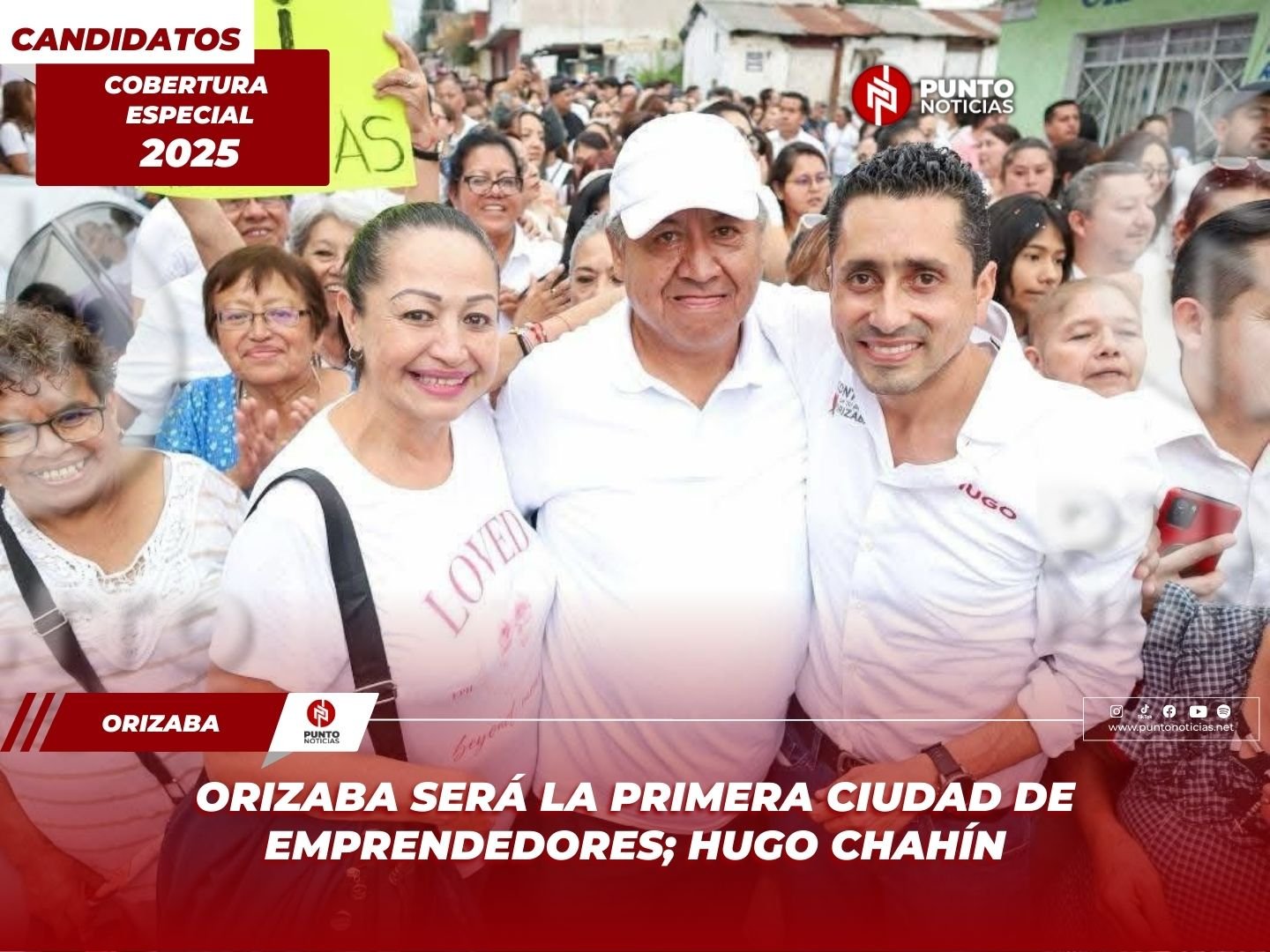 Orizaba será la primera ciudad de emprendedores; Hugo Chahín