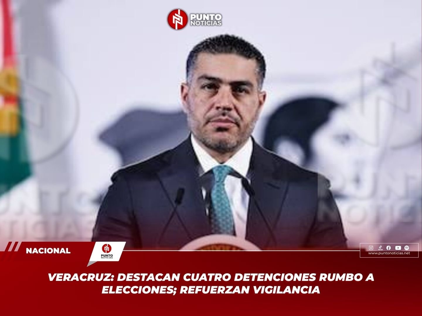 Veracruz: destacan cuatro detenciones rumbo a elecciones; refuerzan vigilancia