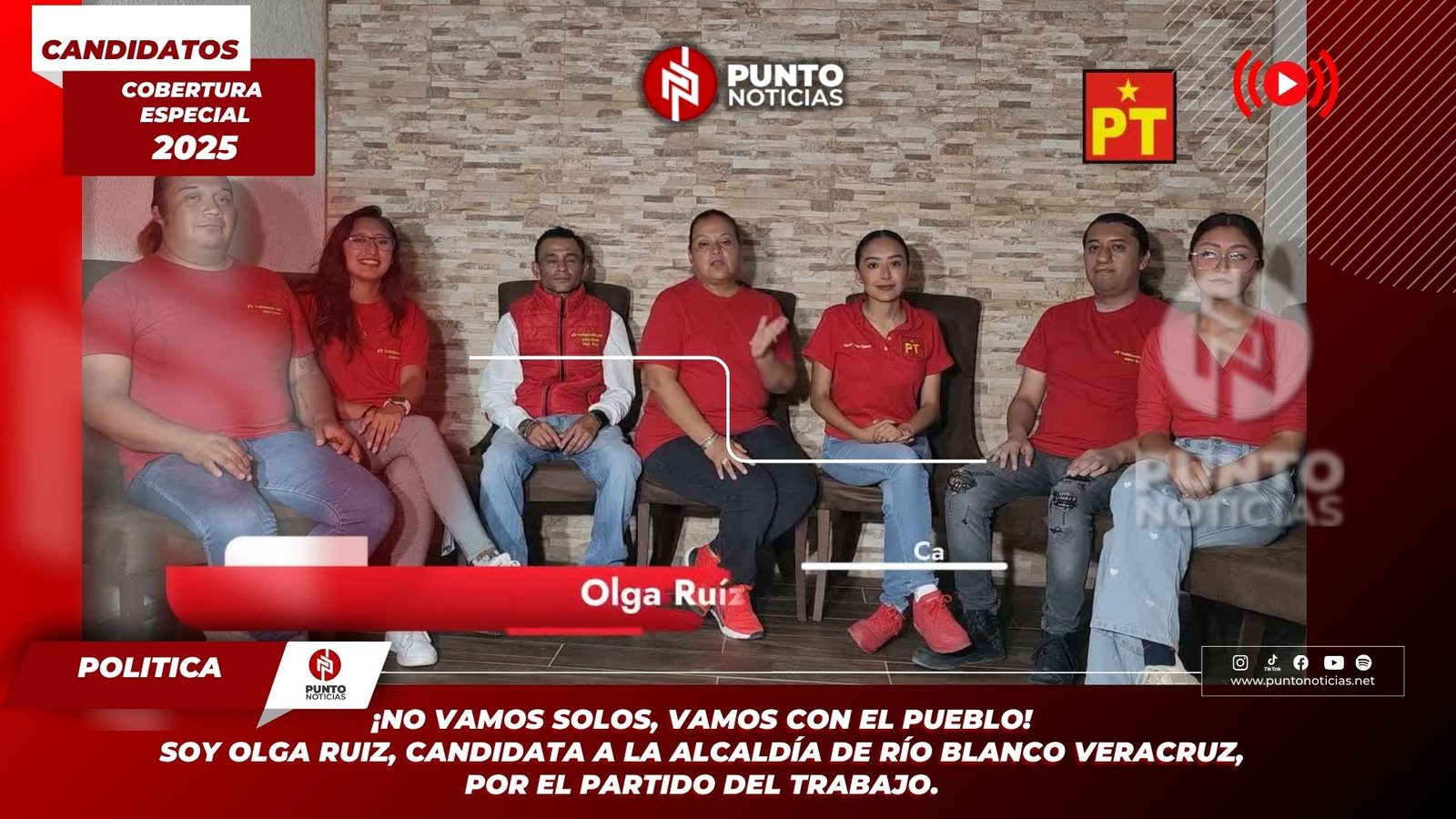 PT aclara que no va en alianza: “Vamos con rumbo propio”, afirma candidata