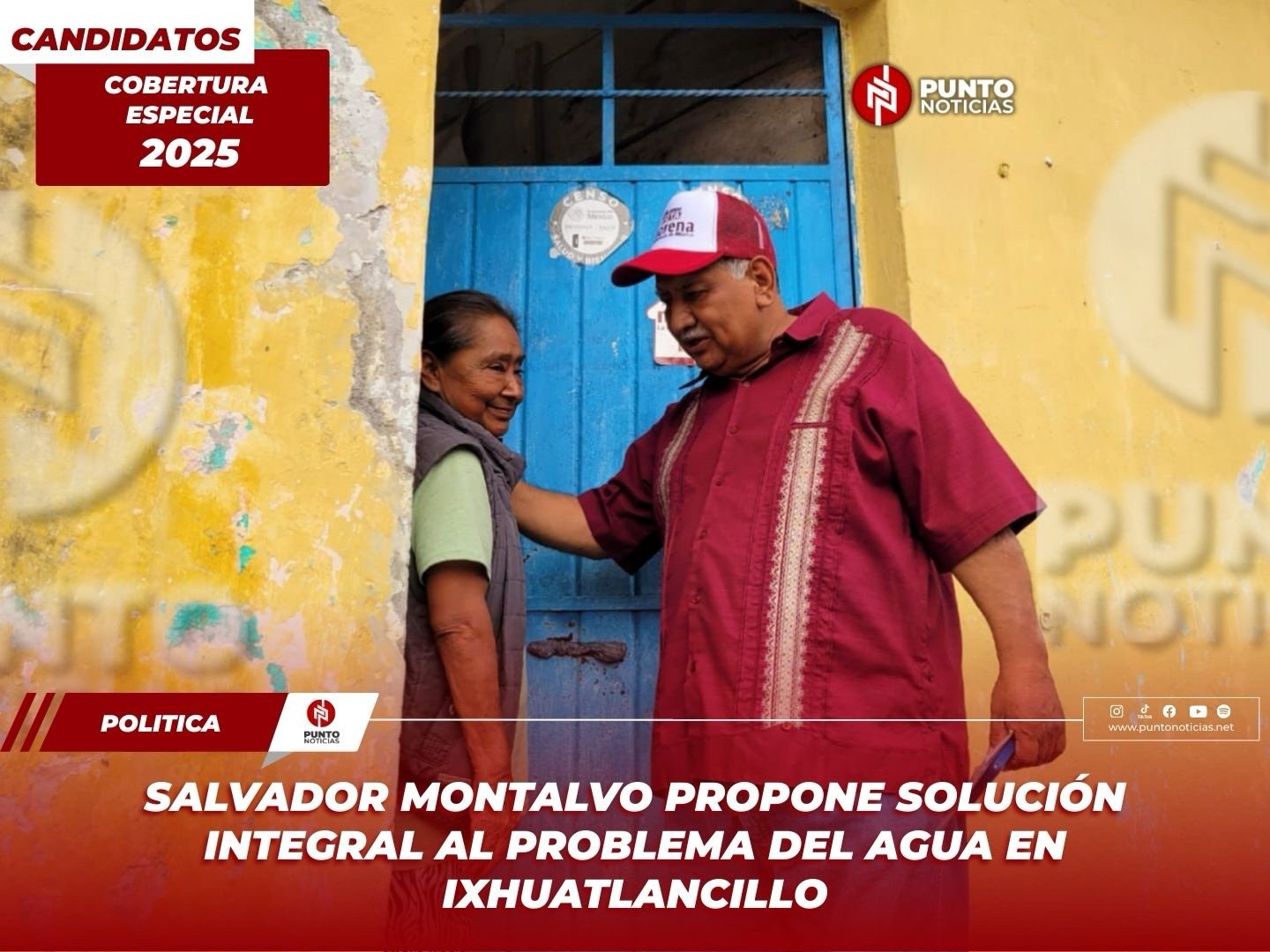Salvador Montalvo propone solución integral al problema del agua en Ixhuatlancillo