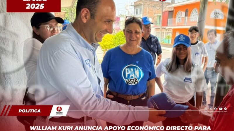 William Kuri anuncia apoyo económico directo para jóvenes emprendedores en Orizaba