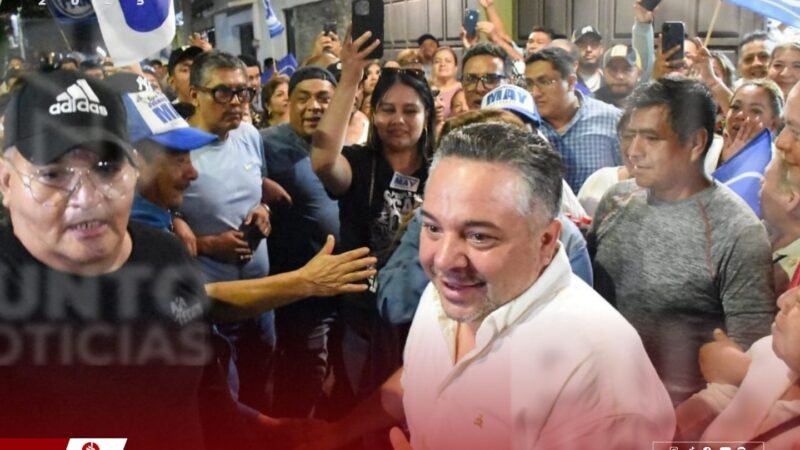 Toño May arrasa en Río Blanco y se perfila como nuevo alcalde