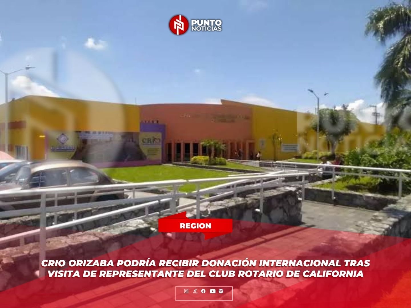 CRIO Orizaba podría recibir donación internacional tras visita de representante del Club Rotario de California