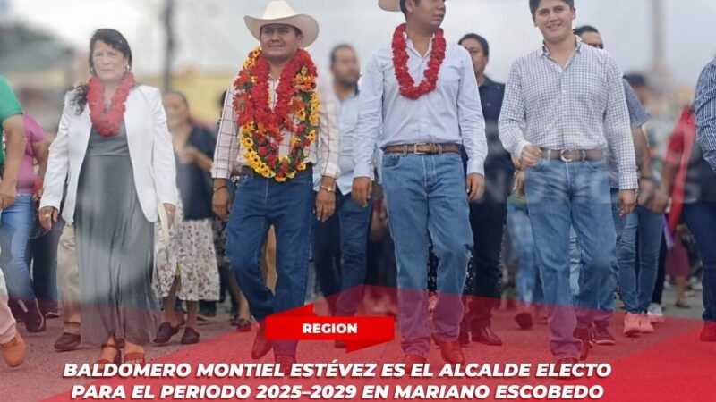 Baldomero Montiel Estévez es el alcalde electo para el periodo 2025–2029 en Mariano Escobedo
