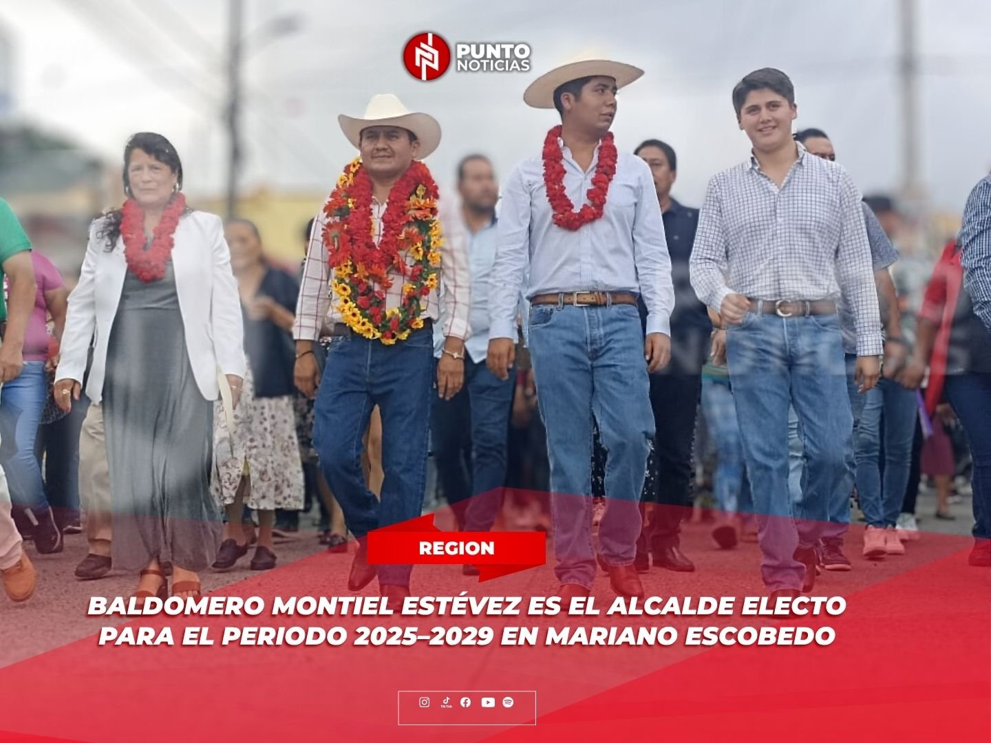 Baldomero Montiel Estévez es el alcalde electo para el periodo 2025–2029 en Mariano Escobedo