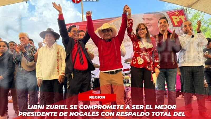 Libni Zuriel se compromete a ser el mejor presidente de Nogales con respaldo total del Congreso