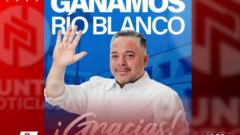 José Antonio May González aventaja en Río Blanco; virtual alcalde por el PAN