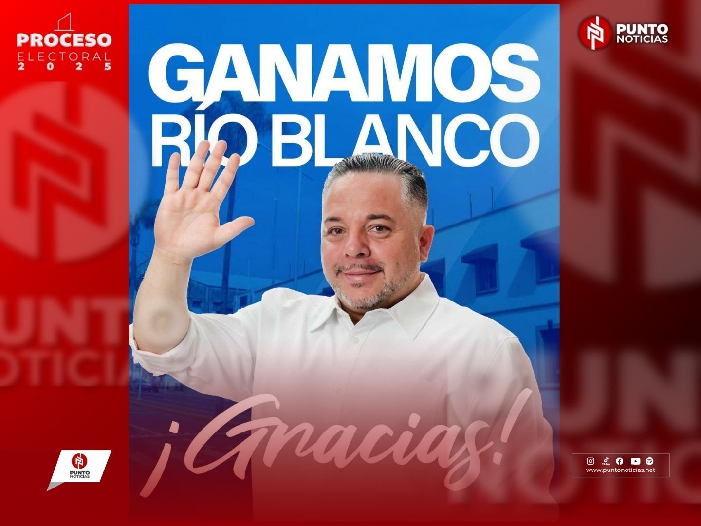 José Antonio May González aventaja en Río Blanco; virtual alcalde por el PAN