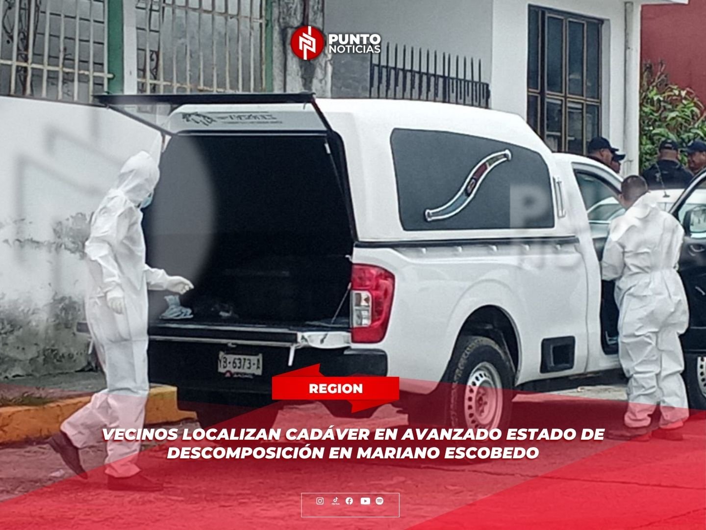 Vecinos localizan cadáver en avanzado estado de descomposición en Mariano Escobedo