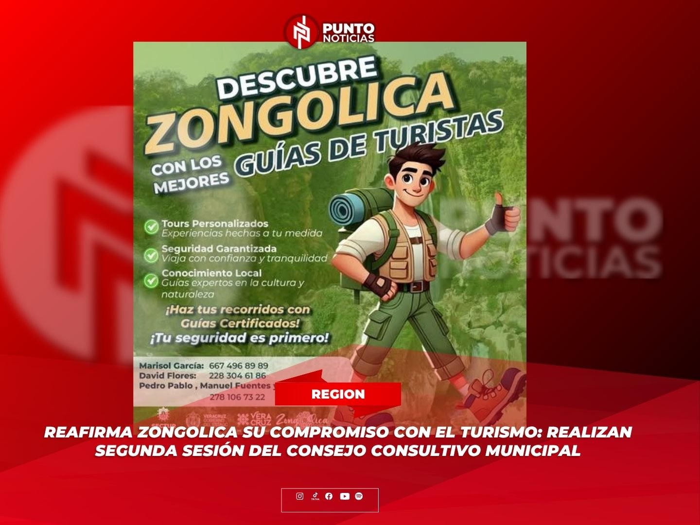 Reafirma Zongolica su compromiso con el turismo: realizan segunda sesión del Consejo Consultivo Municipal