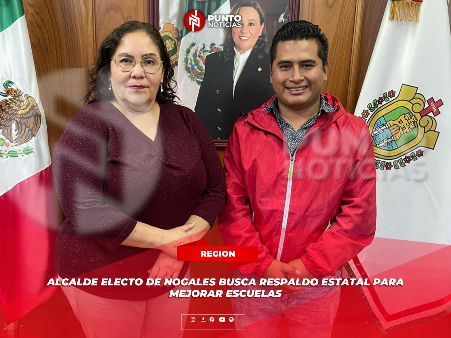 Alcalde electo de Nogales busca respaldo estatal para mejorar escuelas