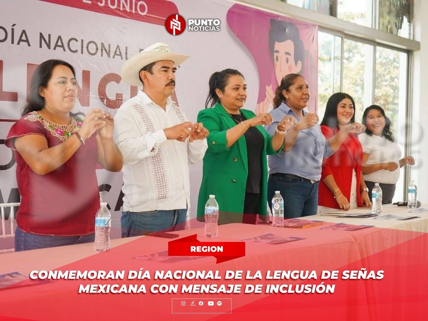Conmemoran Día Nacional de la Lengua de Señas Mexicana con mensaje de inclusión